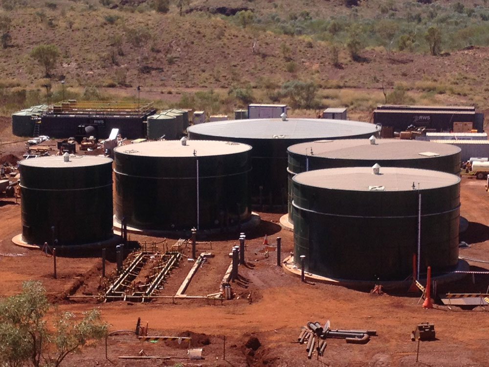 Yandicoogina Mine (Rio Tinto) Sewage Treatment Plant for the Accommodation Camp